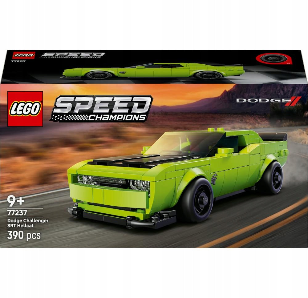 LEGO 77237 SPEED CHAMPIONS Sportinis automobilis Dodge Challenger SRT Hellcat