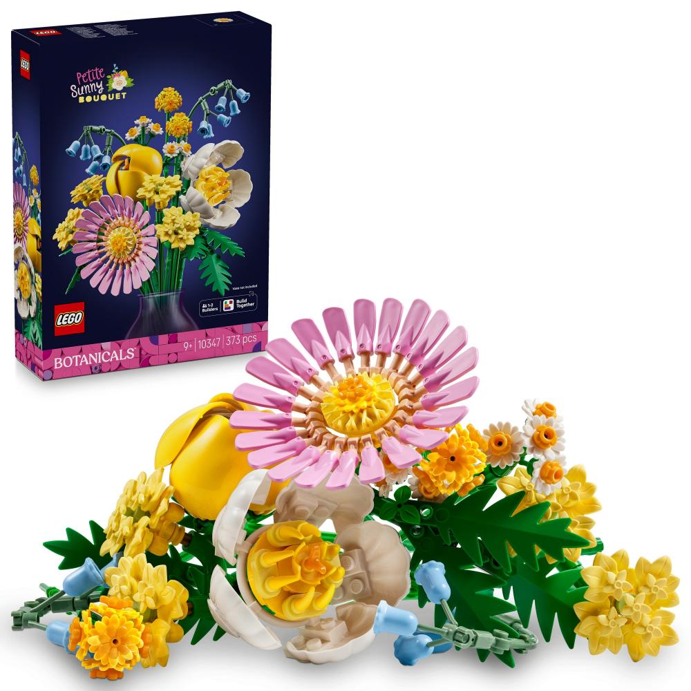 LEGO BOTANICALS ICONS Maža saulėta puokštė 10347