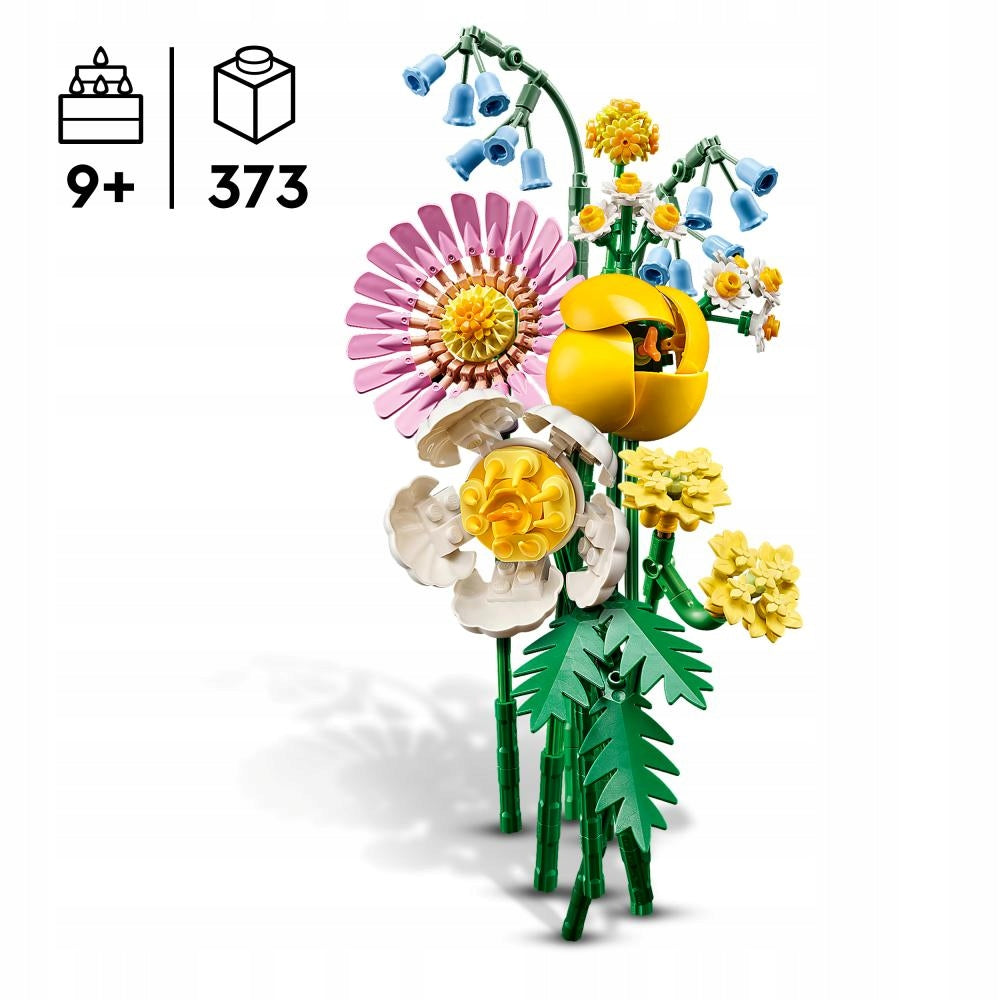 LEGO BOTANICALS ICONS Maža saulėta puokštė 10347