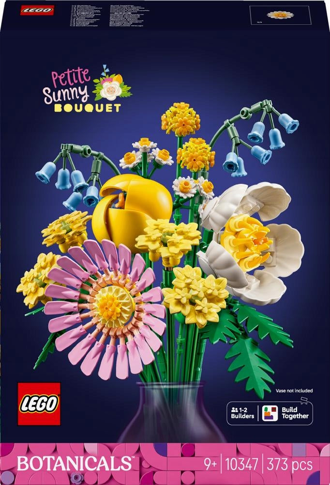 LEGO BOTANICALS ICONS Maža saulėta puokštė 10347