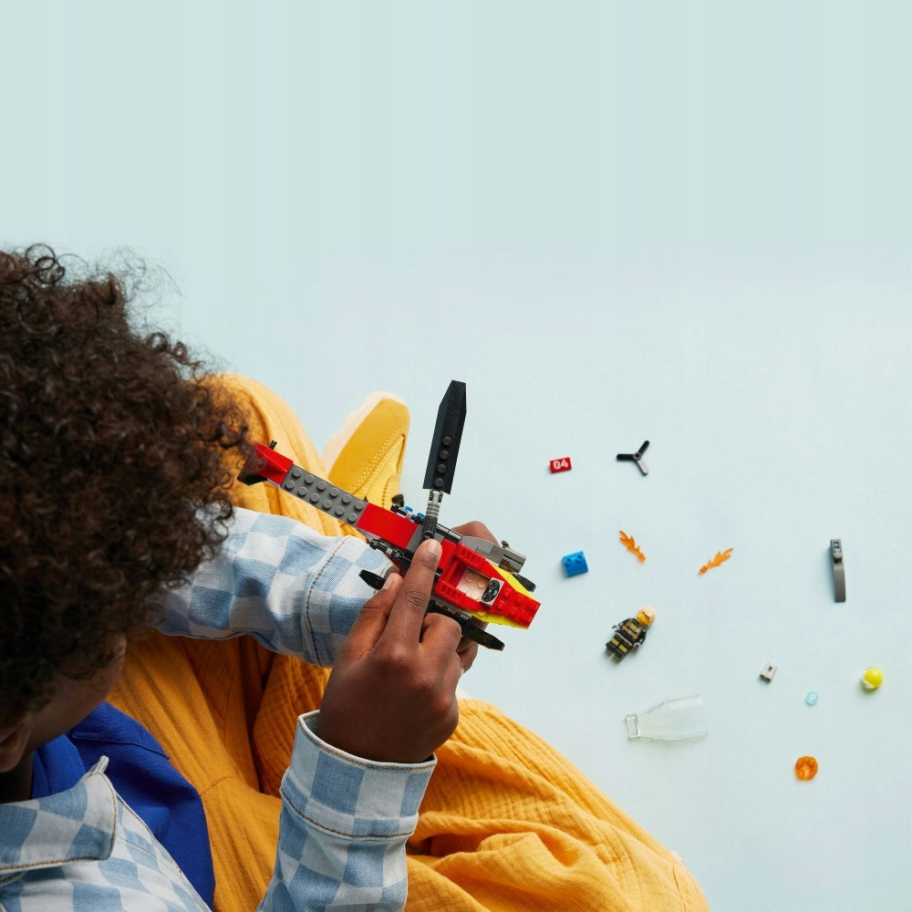 LEGO CITY Gaisrinis gelbėjimo sraigtasparnis 60411