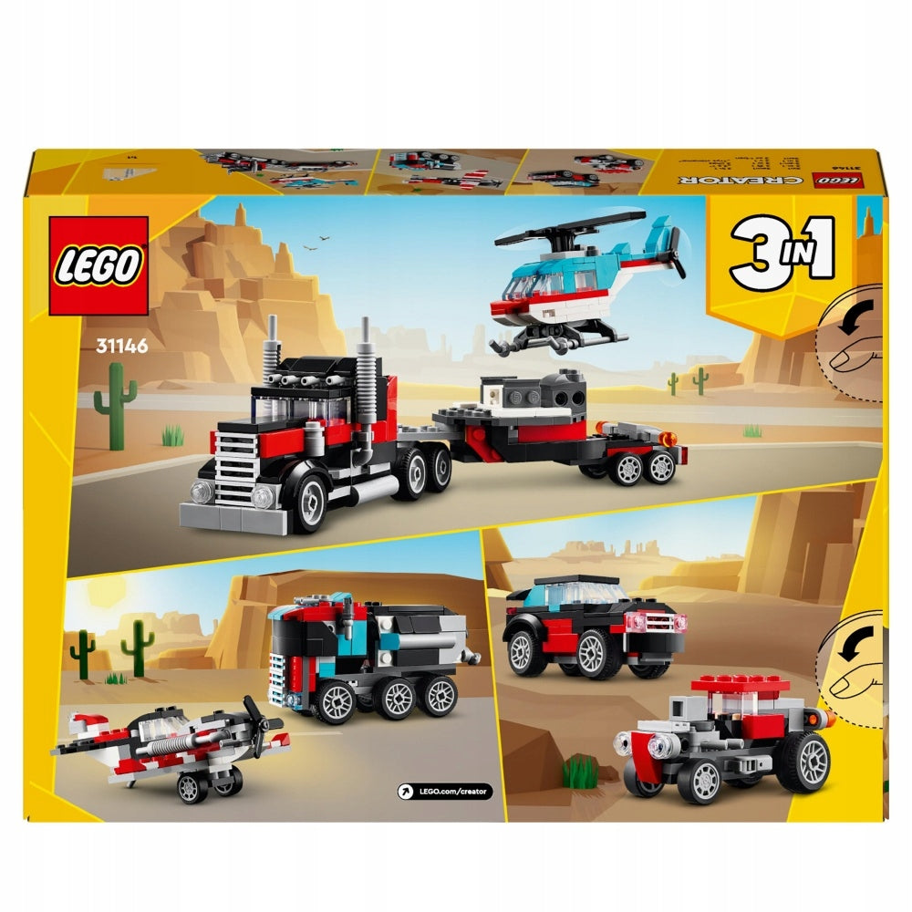 LEGO CREATOR Sunkvežimis ir sraigtasparnis 3 viename 31146