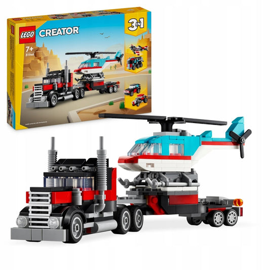 LEGO CREATOR Sunkvežimis ir sraigtasparnis 3 viename 31146