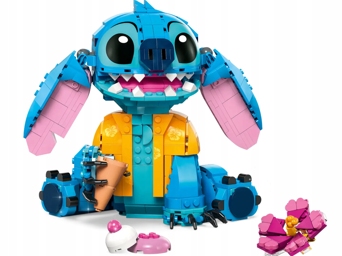 LEGO Disney 43249 Stitch judanti kolekcinė figūrėlė iš kaladėlių, ateivis