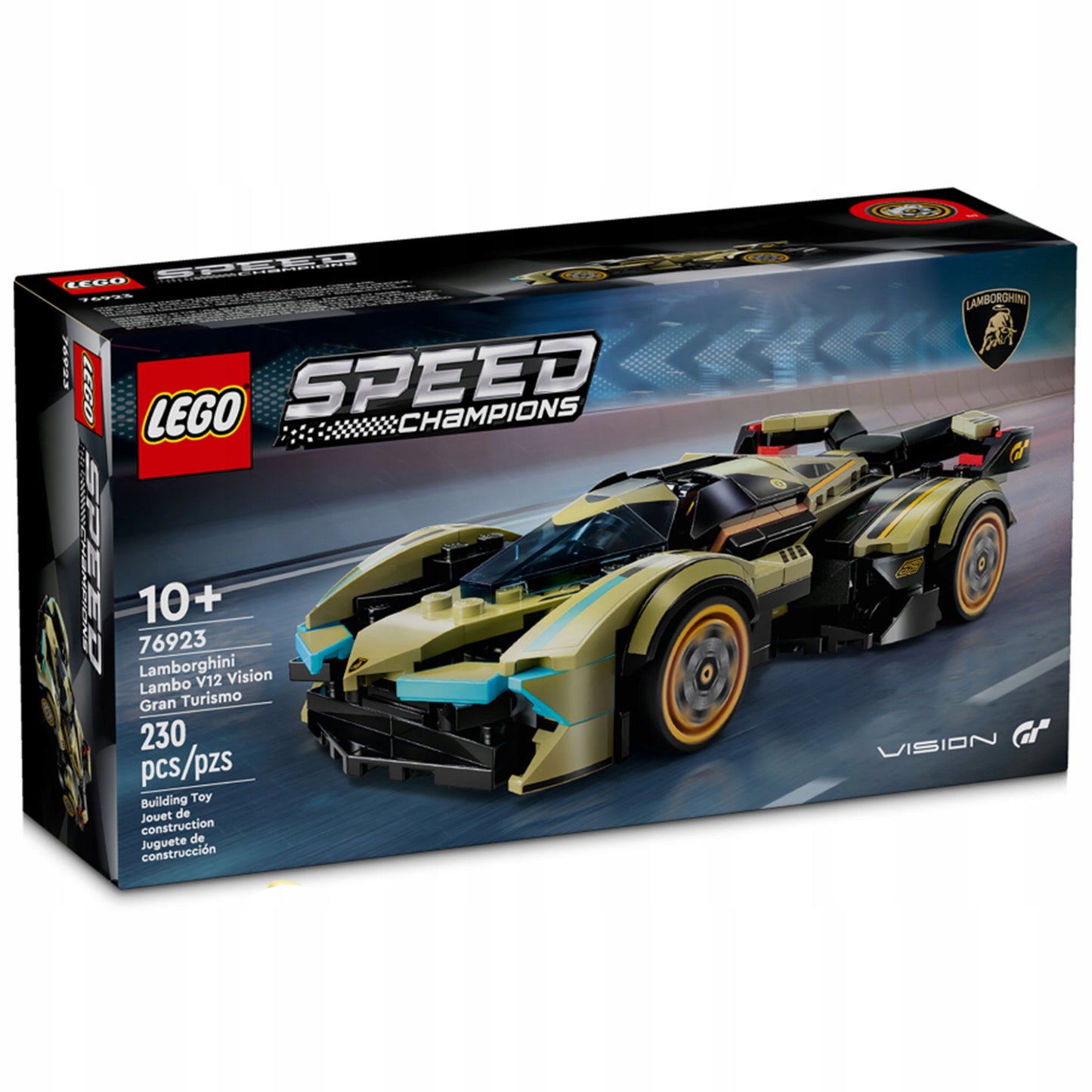 LEGO Speed Champions 76923 Prabangus Lamborghini Lambo V12 Vision GT