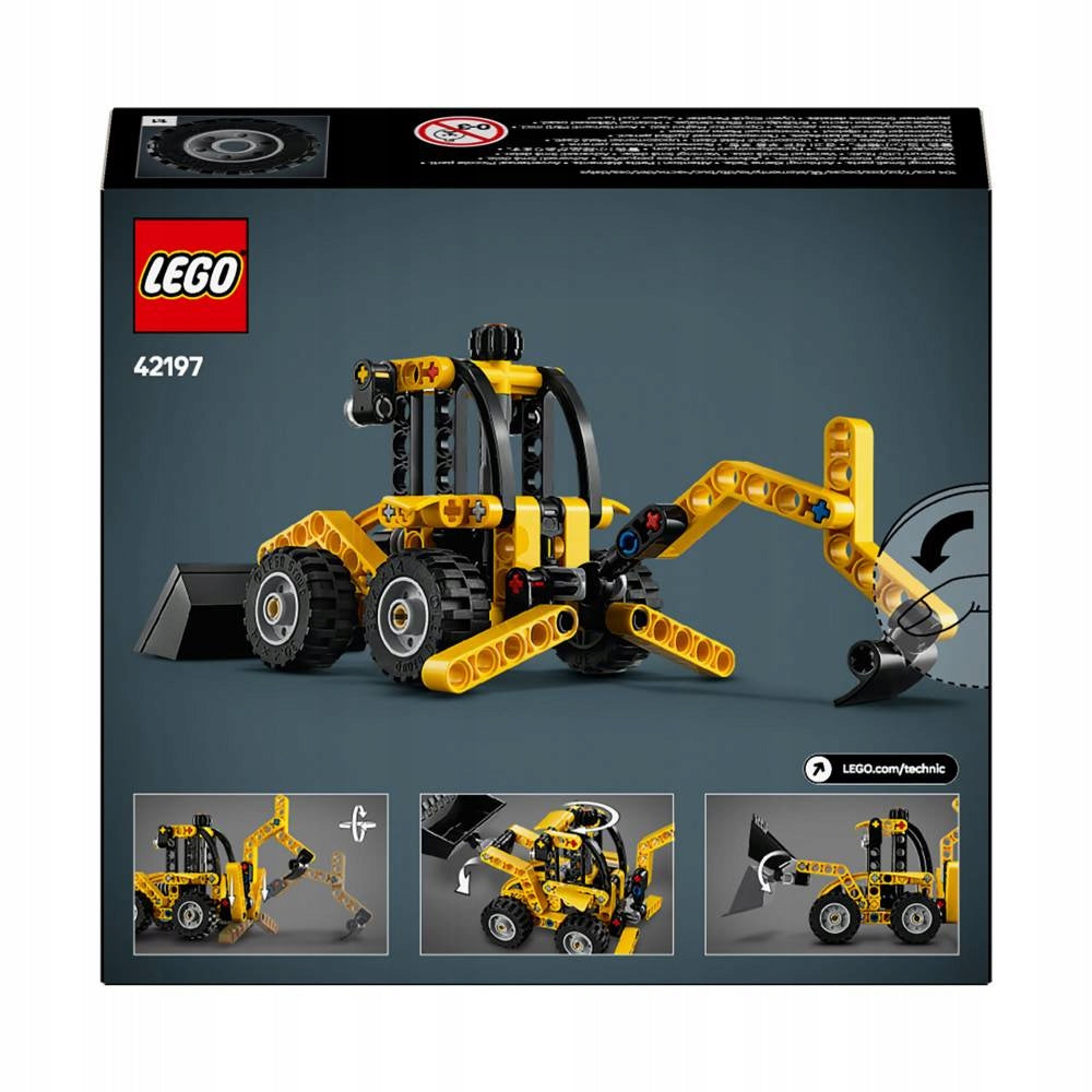 LEGO TECHNIC Ekskavatorius-krautuvu 42197