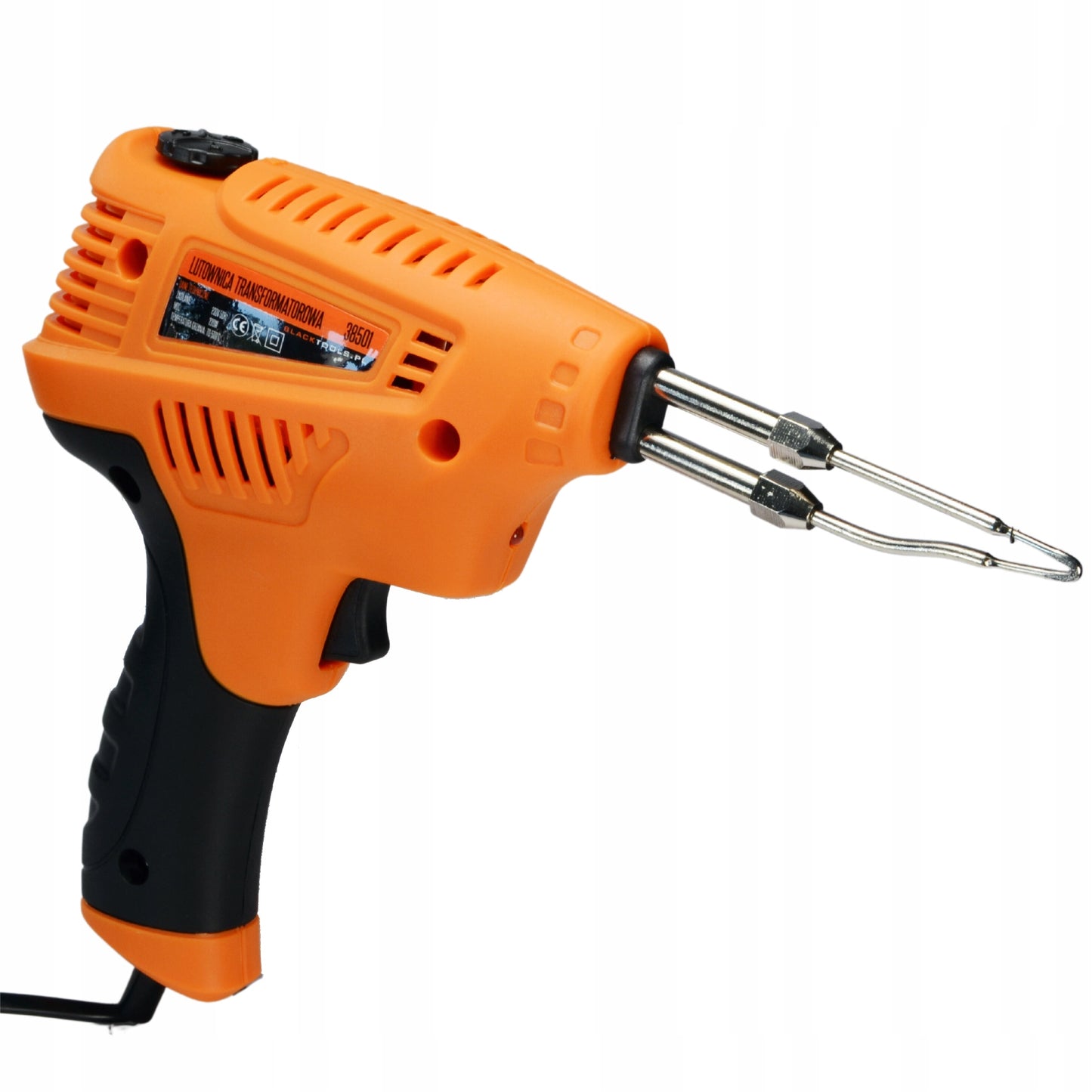 Transformatorinis lituoklis 220W BLACK dėklas LED alavas BLACK TOOLS POLSKA