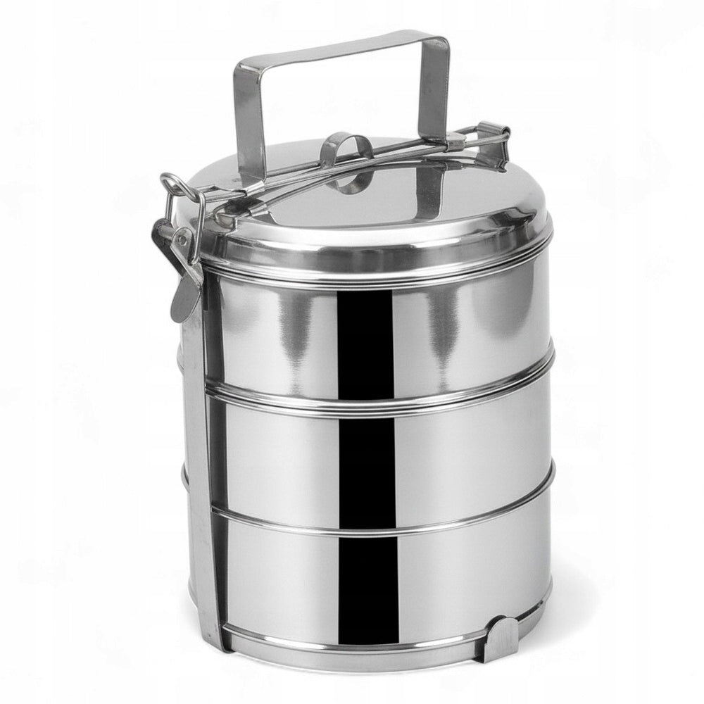 3 pakopų "pietų" dėžutė maistui nešti 3x1L