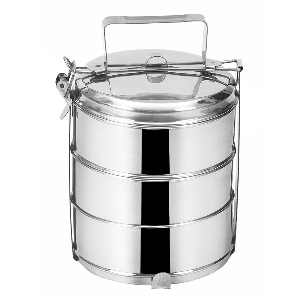 3 pakopų "pietų" dėžutė maistui nešti 3x1L