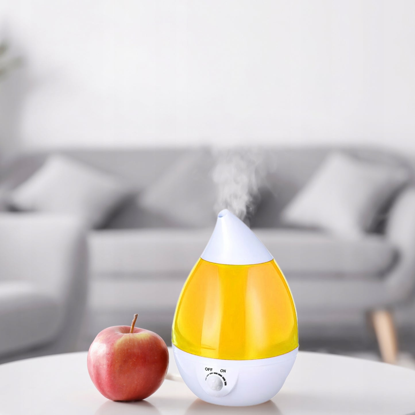 Tylus oro drėkintuvas, difuzorius, LED lemputė su 7 spalvomis, 25W, jonizatorius, 2.6L