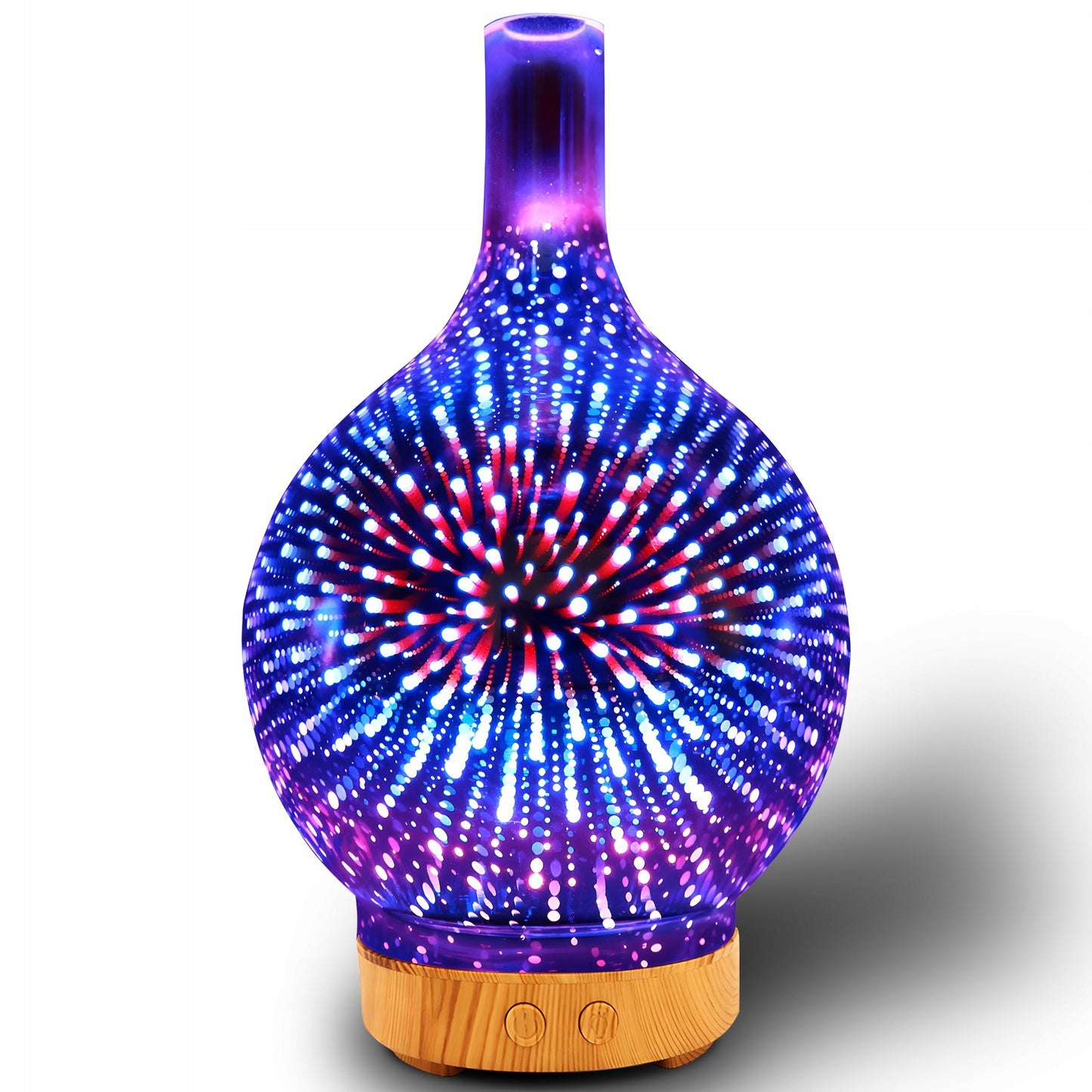 Oro drėkintuvas, kvapų difuzorius, aromaterapija, jonizatorius, naktinė lemputė