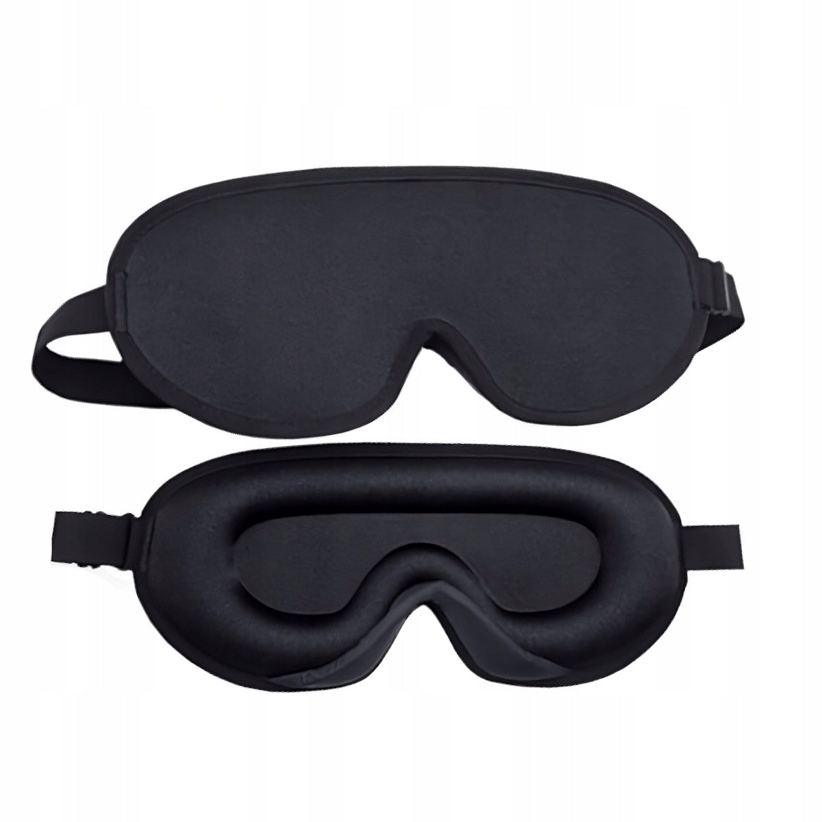 3D miego kaukė, užtemdanti 99% šviesos, reguliuojama