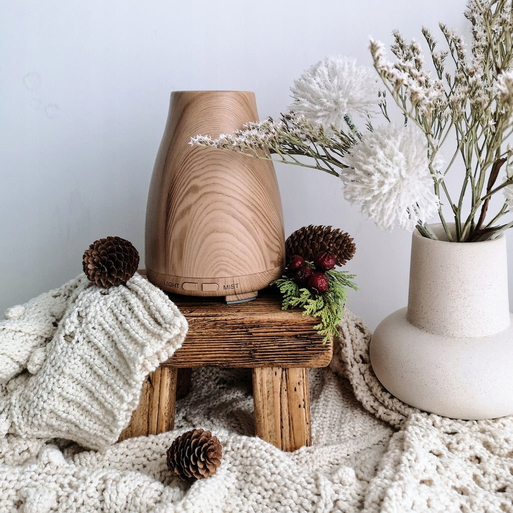 Oro drėkintuvas, difuzorius (šviečiantis) - Medžio apdaila