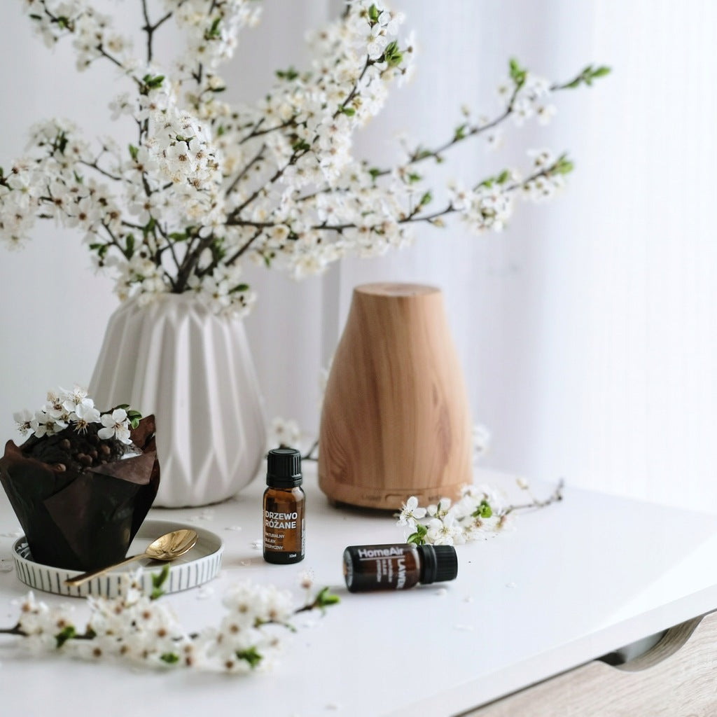 Oro drėkintuvas, difuzorius (šviečiantis) - Medžio apdaila