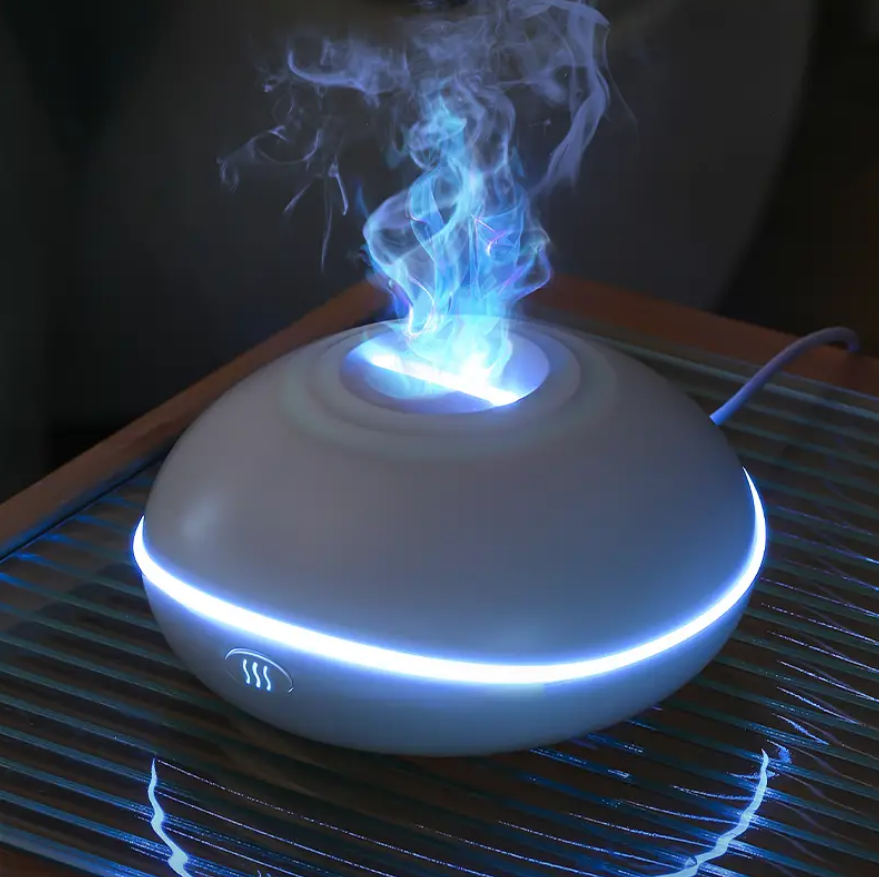 Oro drėkintuvas su ugnikalnio efektu