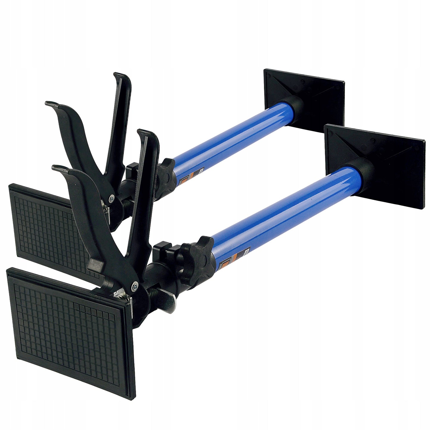 Teleskopinė montavimo atraminė atrama 50-115 cm 2 vnt. 30 kg BLACK