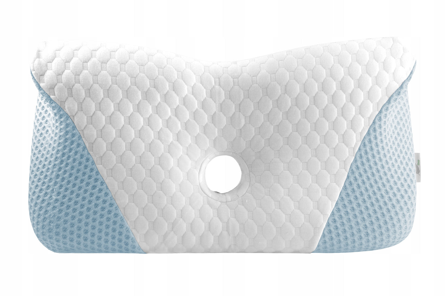 Didelė profiliuota ortopedinė pagalvė miegojimui ant šono, memory