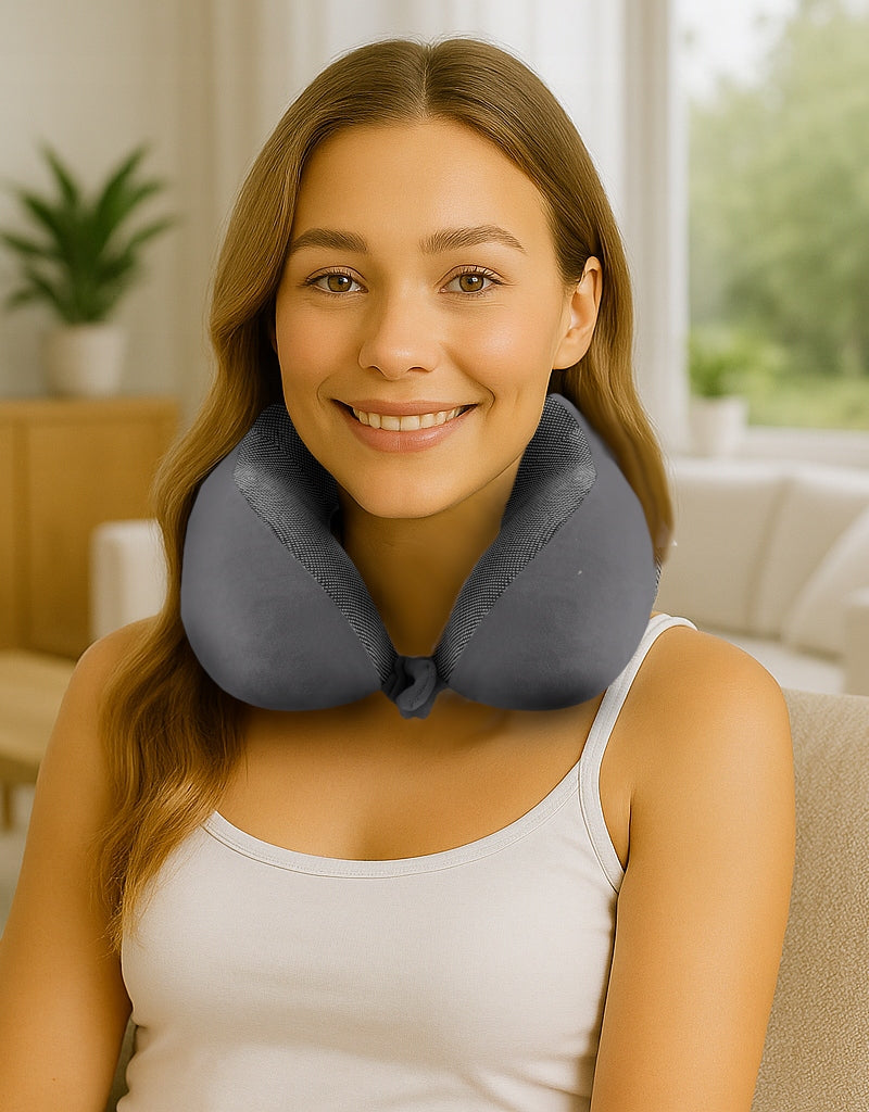 Kelioninė pagalvėlė kaklui, automobilio atrama, memory MEDI