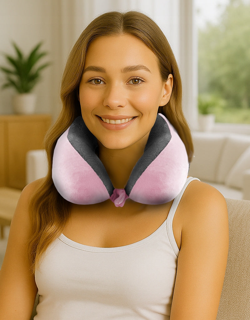 Kelioninė pagalvėlė kaklui, automobilio atrama, memory MEDI