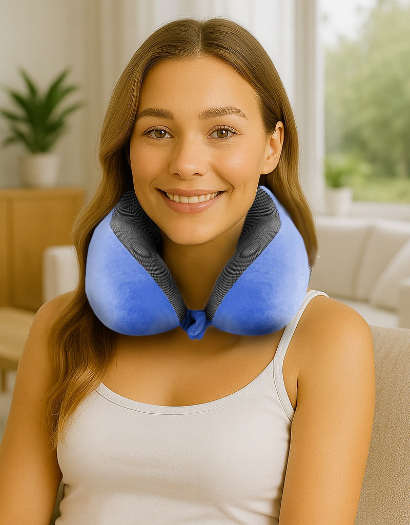 Kelioninė pagalvėlė kaklui, automobilio atrama, memory MEDI