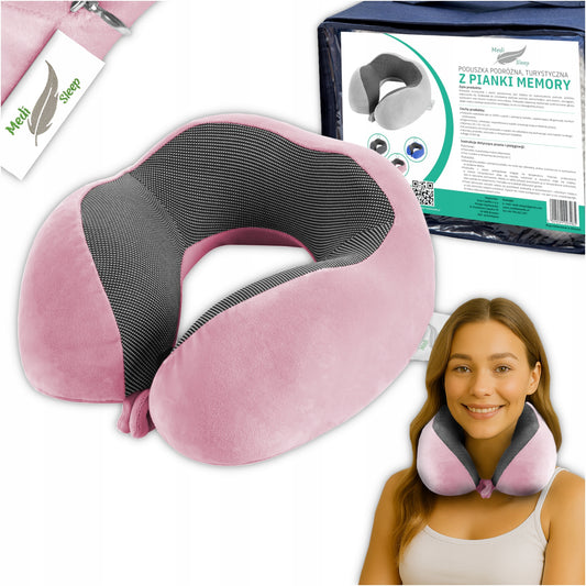 Kelioninė pagalvėlė kaklui, automobilio atrama, memory MEDI
