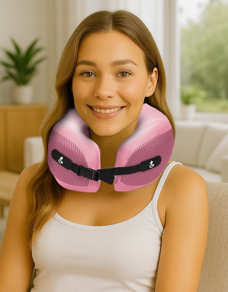 Kelioninė pagalvėlė ant kaklo, skirta kelionėms lėktuvu "Medi Sleep"