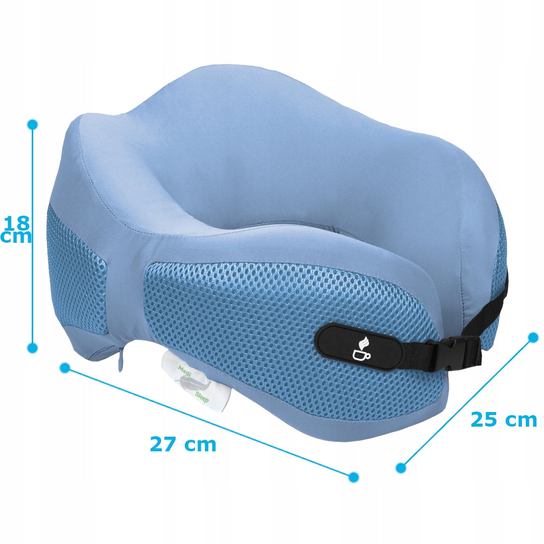 Kelioninė pagalvėlė ant kaklo, skirta kelionėms lėktuvu "Medi Sleep"
