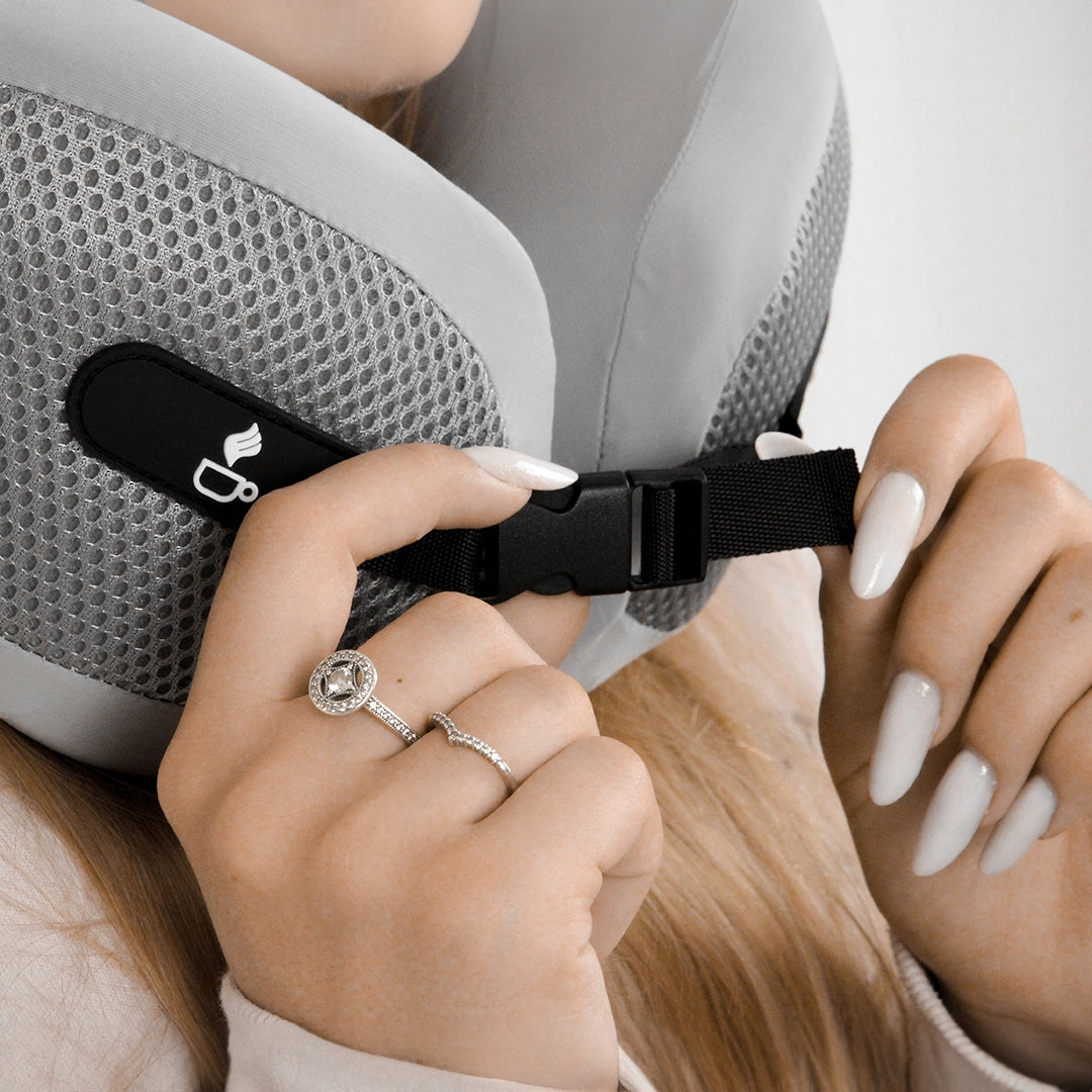 Kelioninė pagalvėlė ant kaklo, skirta kelionėms lėktuvu "Medi Sleep"