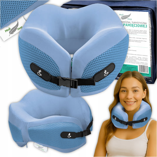 Kelioninė pagalvėlė ant kaklo, skirta kelionėms lėktuvu "Medi Sleep"