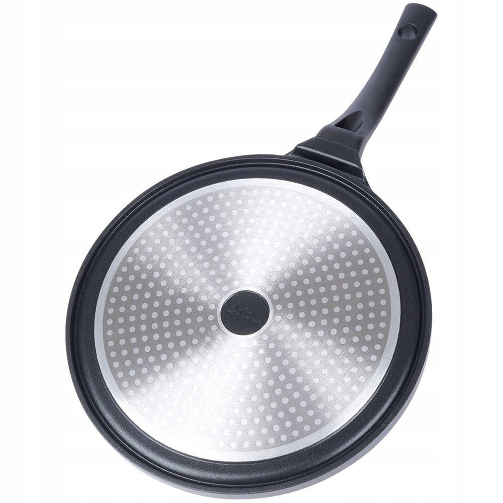 Granitinė keptuvė blynams ir plackams kepti, žema, ORION GRANDE 27 cm