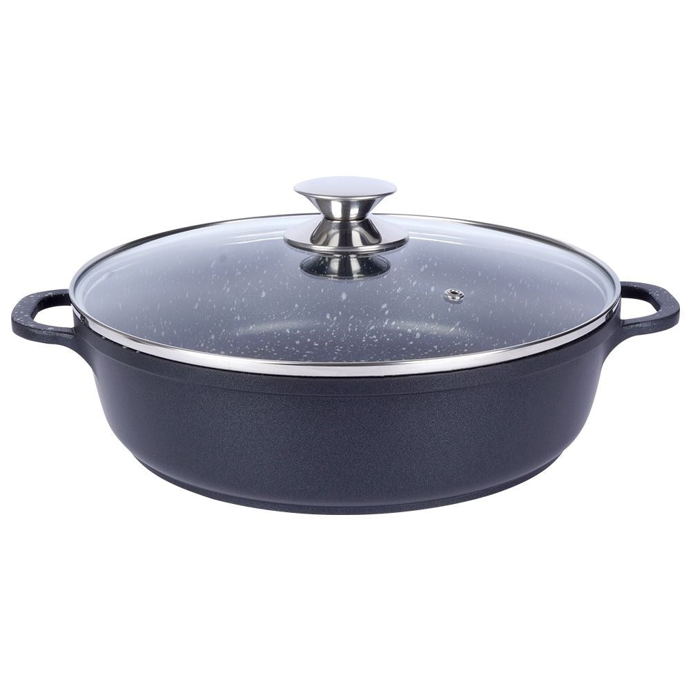 Granito keptuvė-puodas kepti, troškinti, naudoti orkaitėje ORION GRANDE 28cm