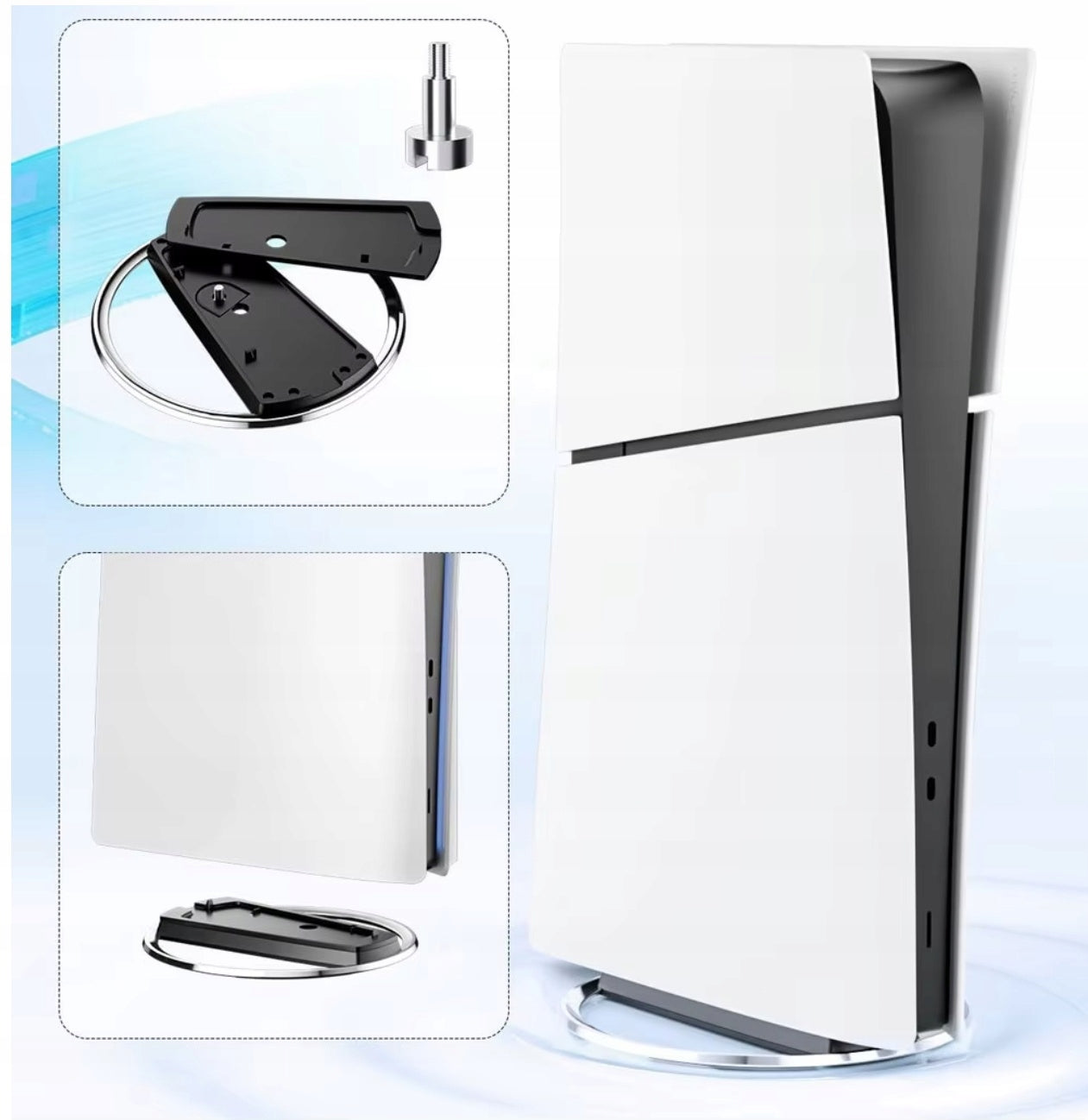 Vertikalus stovas su laikikliu PlayStation 5 PS5 FAT / Slim / Pro