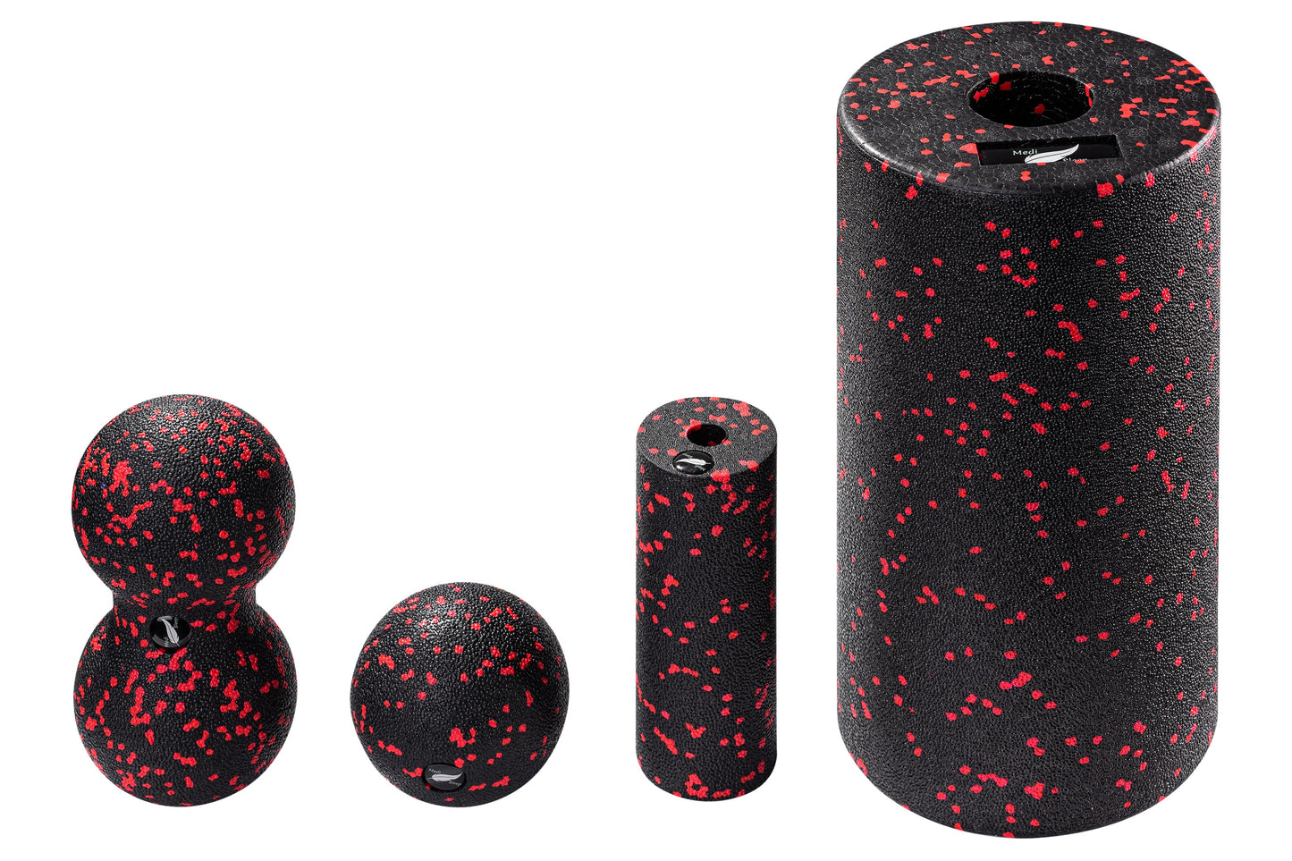 EPP putplasčio volelio, kamuoliuko ir duobalo masažo rinkinys, 4 vnt.