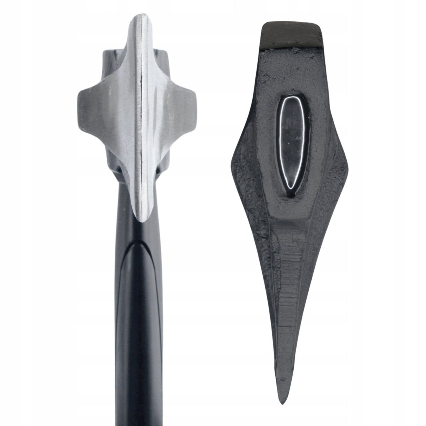 Didelis skaldymo kirvis FIBERGLASS 810mm, pleištinis kirvis 2500g 2,5kg, tvirtas