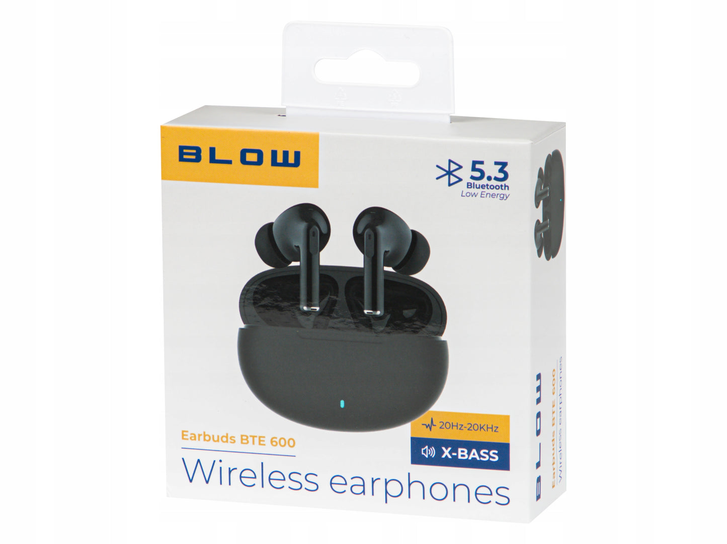 Belaidės In-ear Bluetooth ausinės su mikrofonu, žaidimų, Powerbank