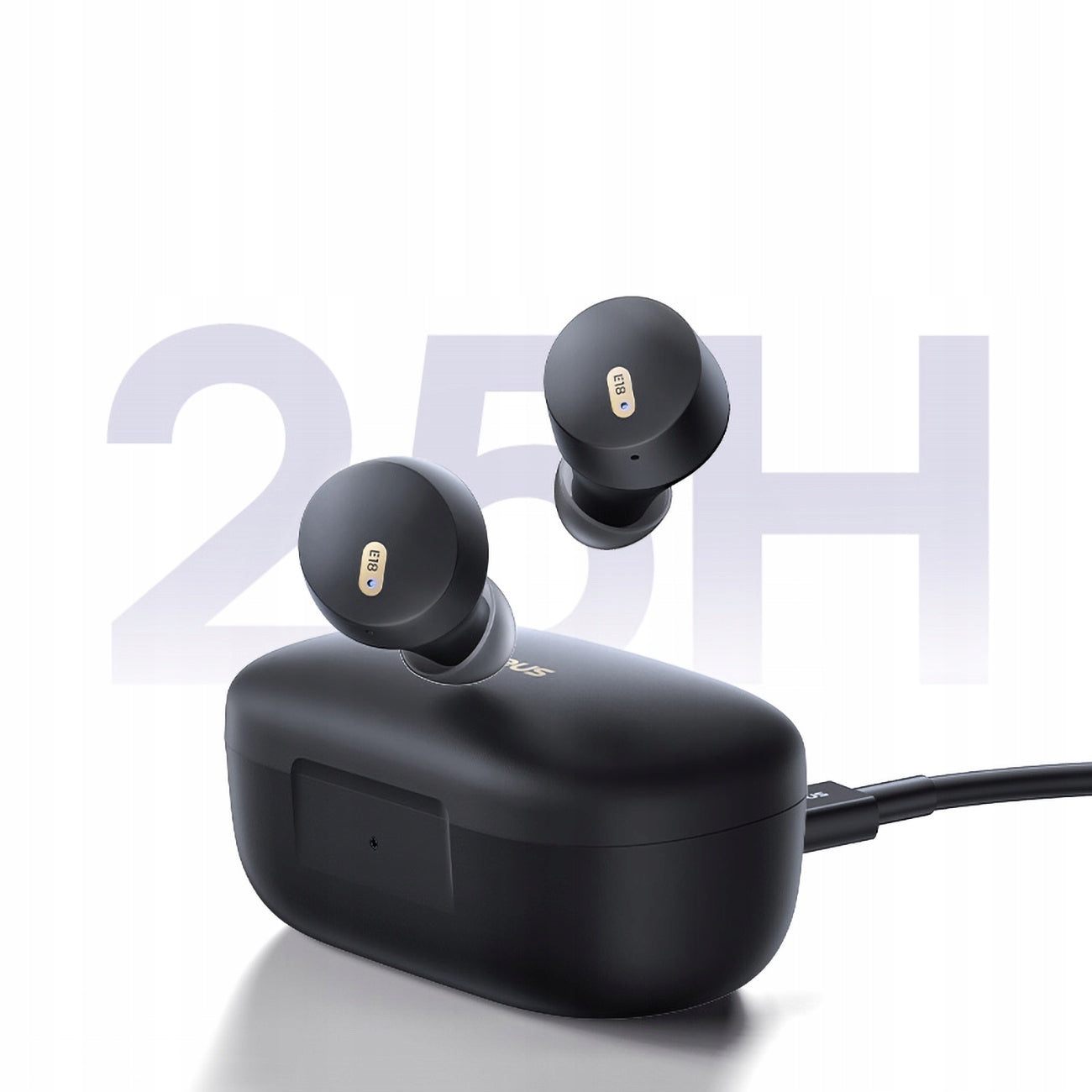 Belaidės Bluetooth ausinės BASEUS į ausį, dokanalinės TWS ENC IPX4