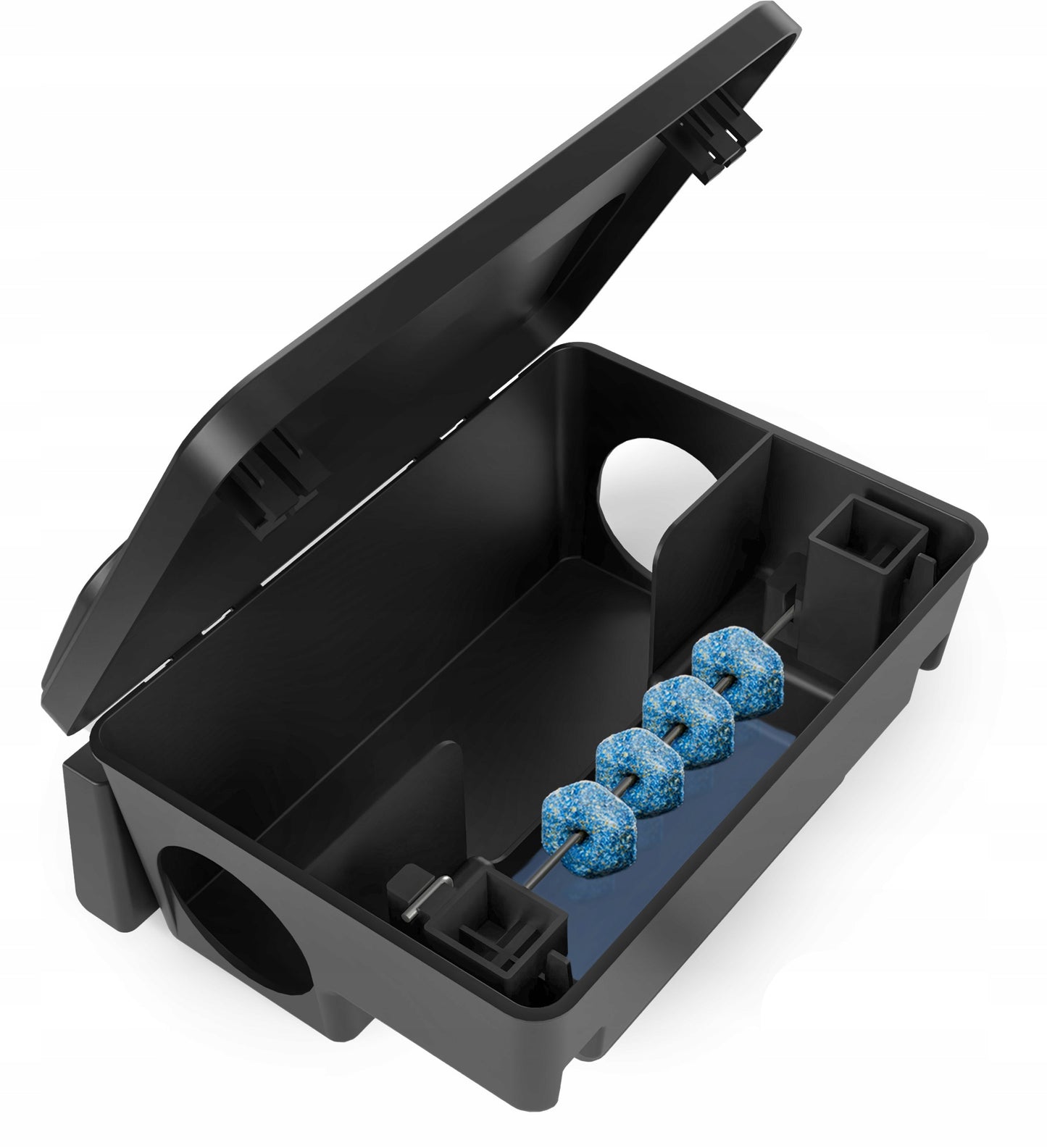 Deratizacijos stotelė
Lesyklėlė nuodams nuo pelių ir žiurkių NO PEST + raktelis