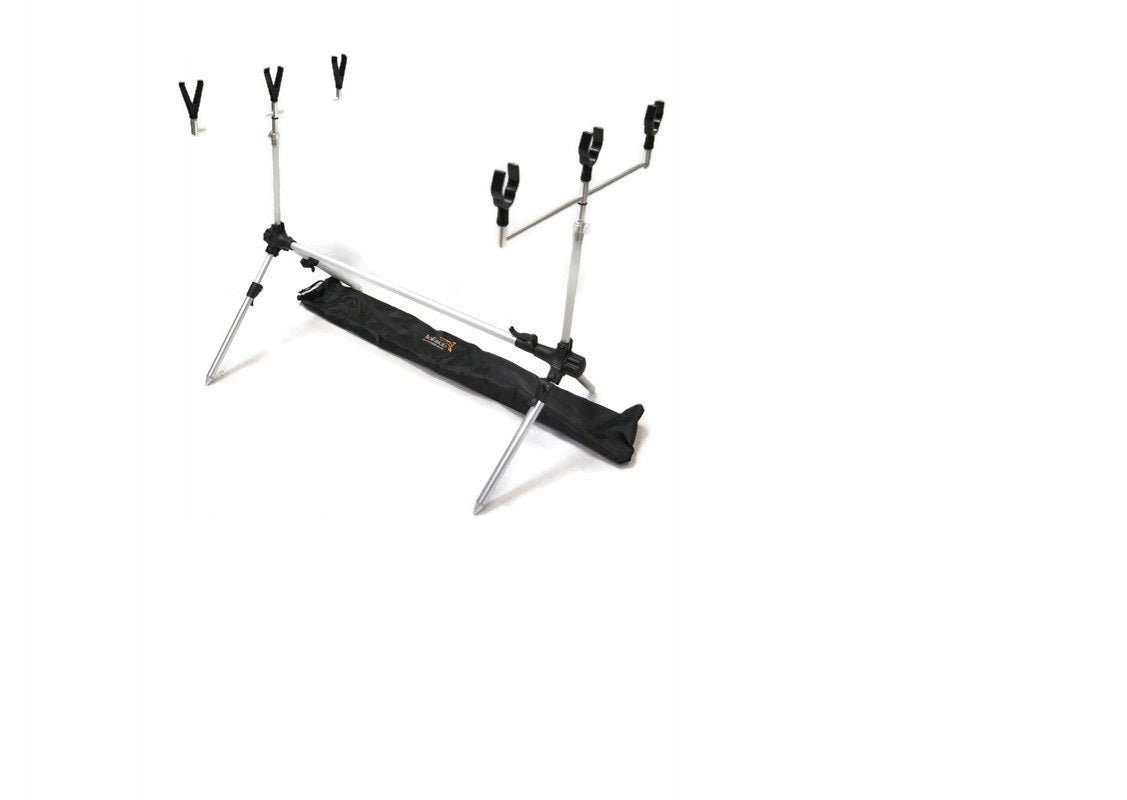 Karpinis meškerių stovas ROD/POD HOKKAIDO su dėklu + stovelių komplektu