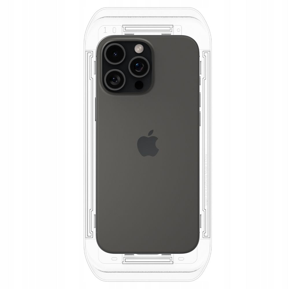 Grūdintas stiklas Apple iPhone 16 Pro / 17 / 17 Pro, privatumą saugantis, 2 vnt.