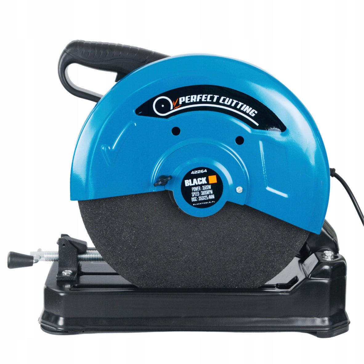 Kampinis pjūklas plieno pjovimui 355 mm diskas BLACK