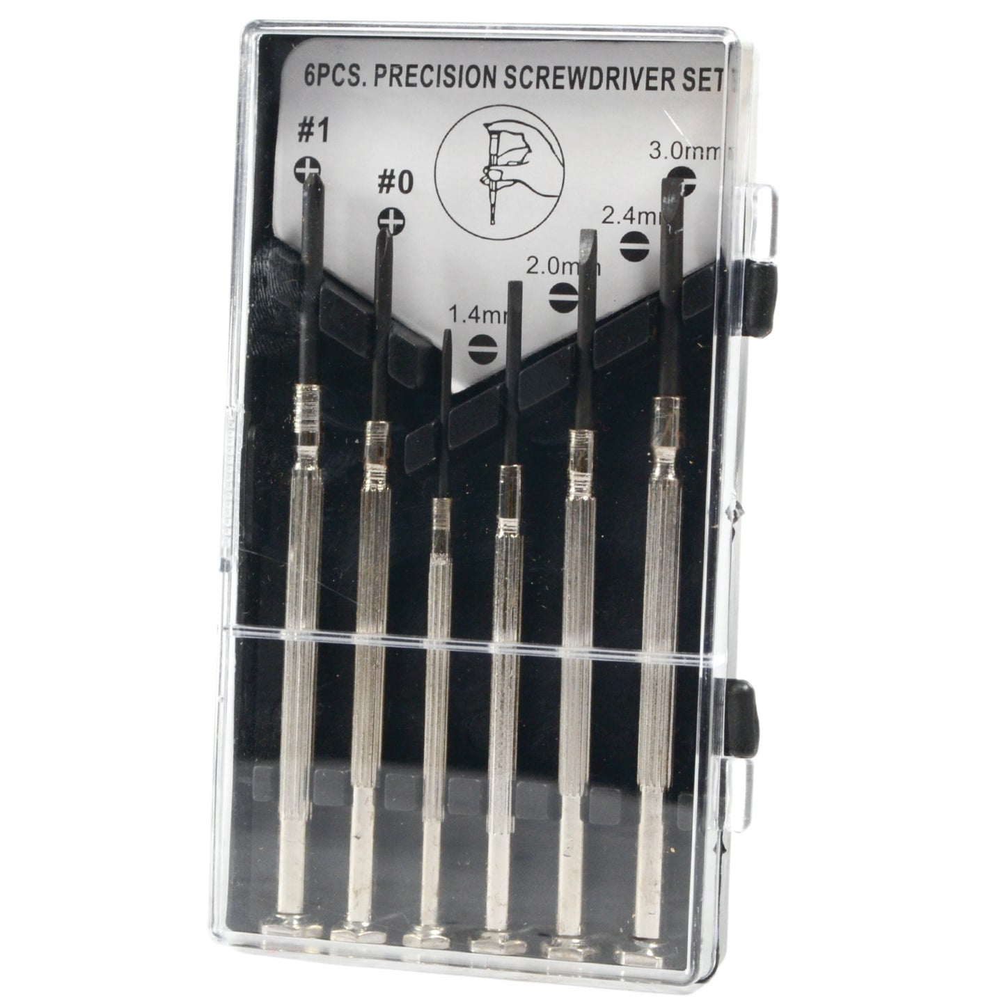 Įrankių dėklas 100 vnt. Raktai, Antgaliai, Atsuktuvai, Plaktukas, Replės CRV BLACK