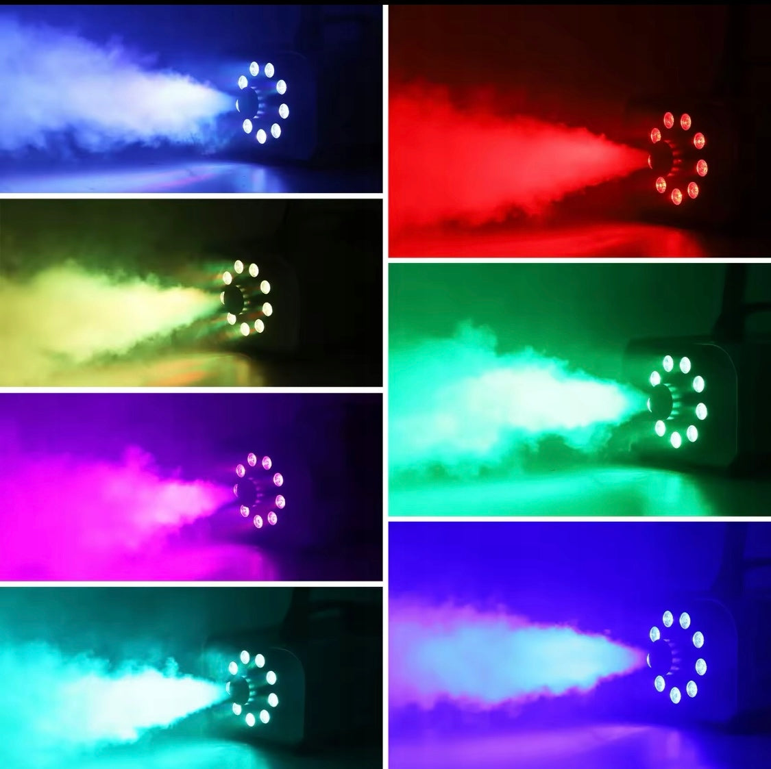 LED Dūmų generatorius PAROWNICA FOGGER 1200W