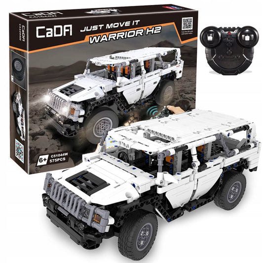 Statybinių kaladėlių rinkinys CADA TRANSPORTAS WARRIOR H2 DVIGUBO REŽIMO VALDYMAS