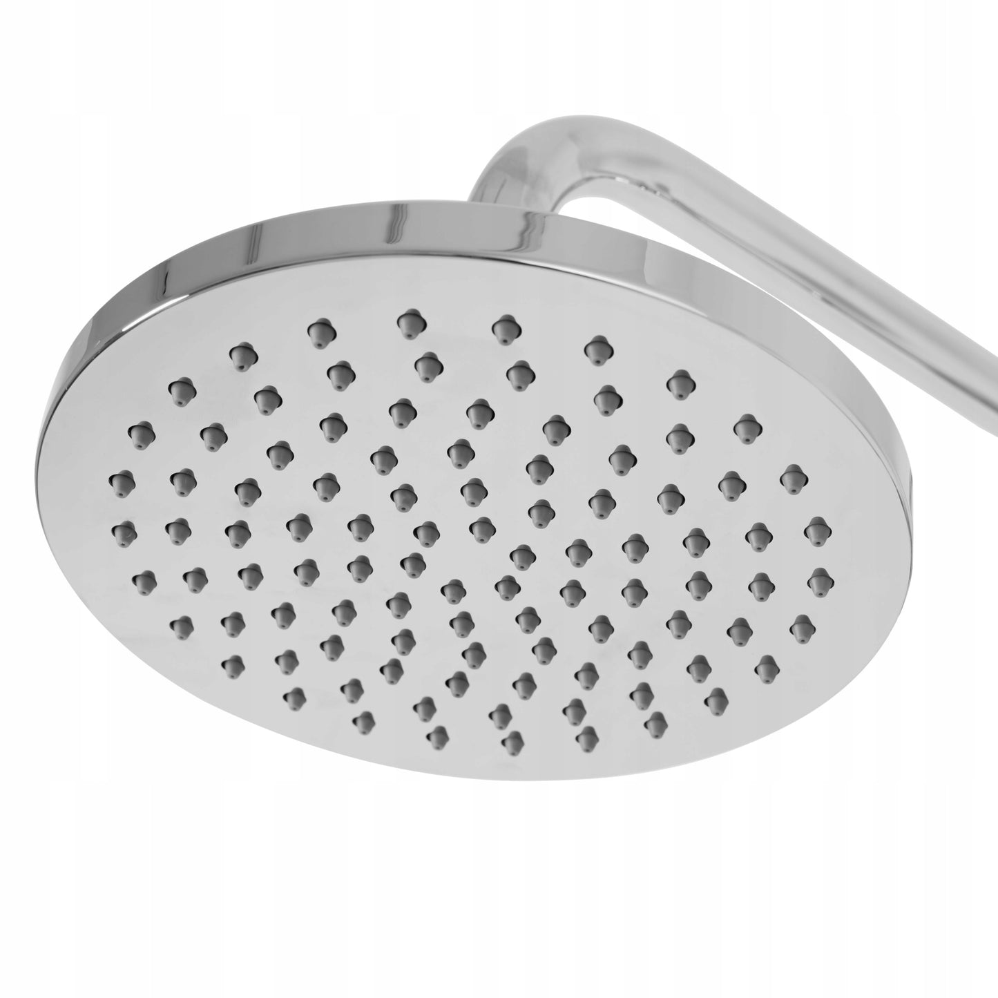 Dušo komplektas REA LUIS, chromas, montuojamas po tinku, su lietaus dušo galva