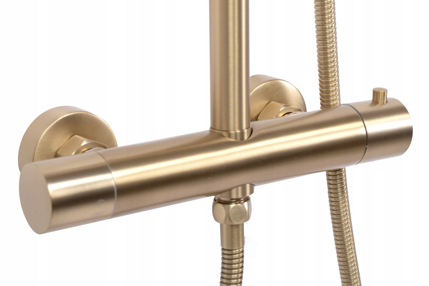 Dušo komplektas VINCENT aukso spalvos šlifuotas