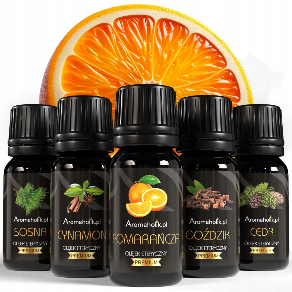 Kalėdinis eterinių aliejų rinkinys | Rinkinys namams