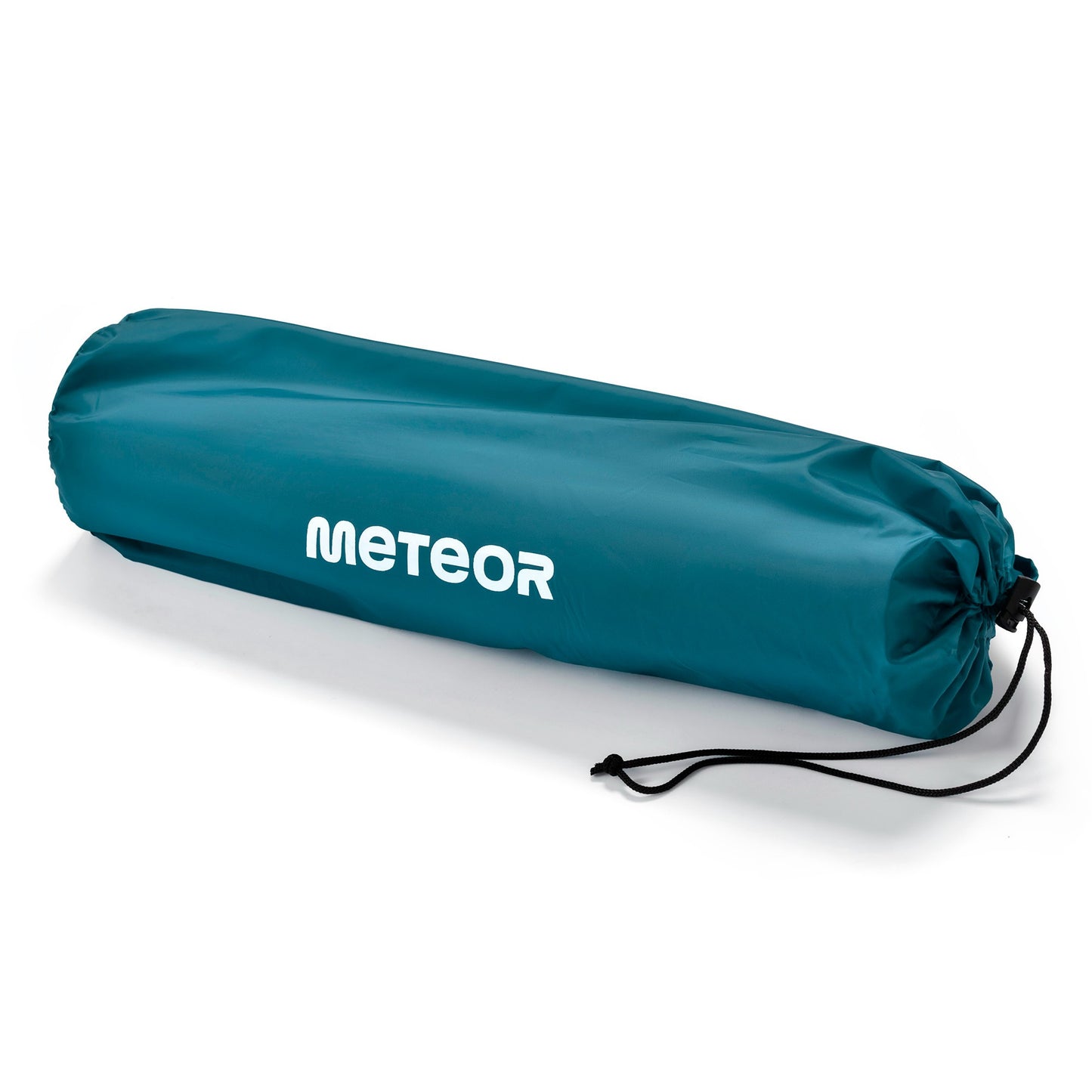 Automatiškai pripučiamas turistinis kilimėlis Meteor 188x66x3,8 cm su pagalvėle jūrinės spalvos stovyklavimui ir kelionėms