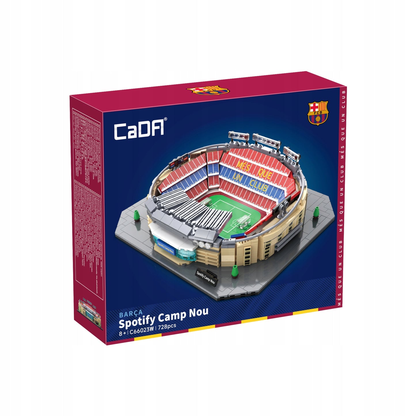 CaDA Statybinis konstruktorius FC Barcelona Camp Nou Spotify Stadionas 728 Detalės BARCA LA LIGA
