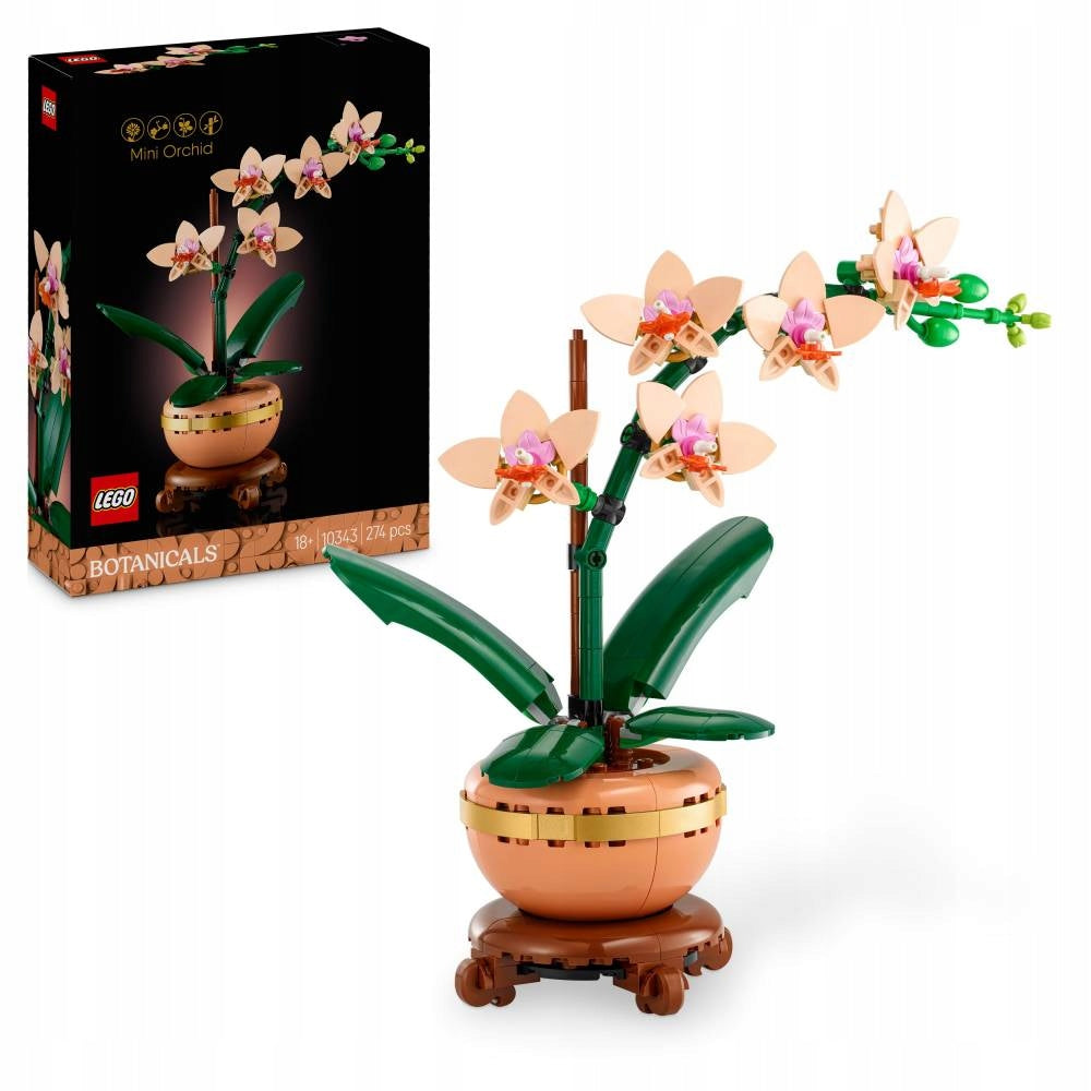 LEGO 10343 ICONS Botanikos Mažoji orchidėja