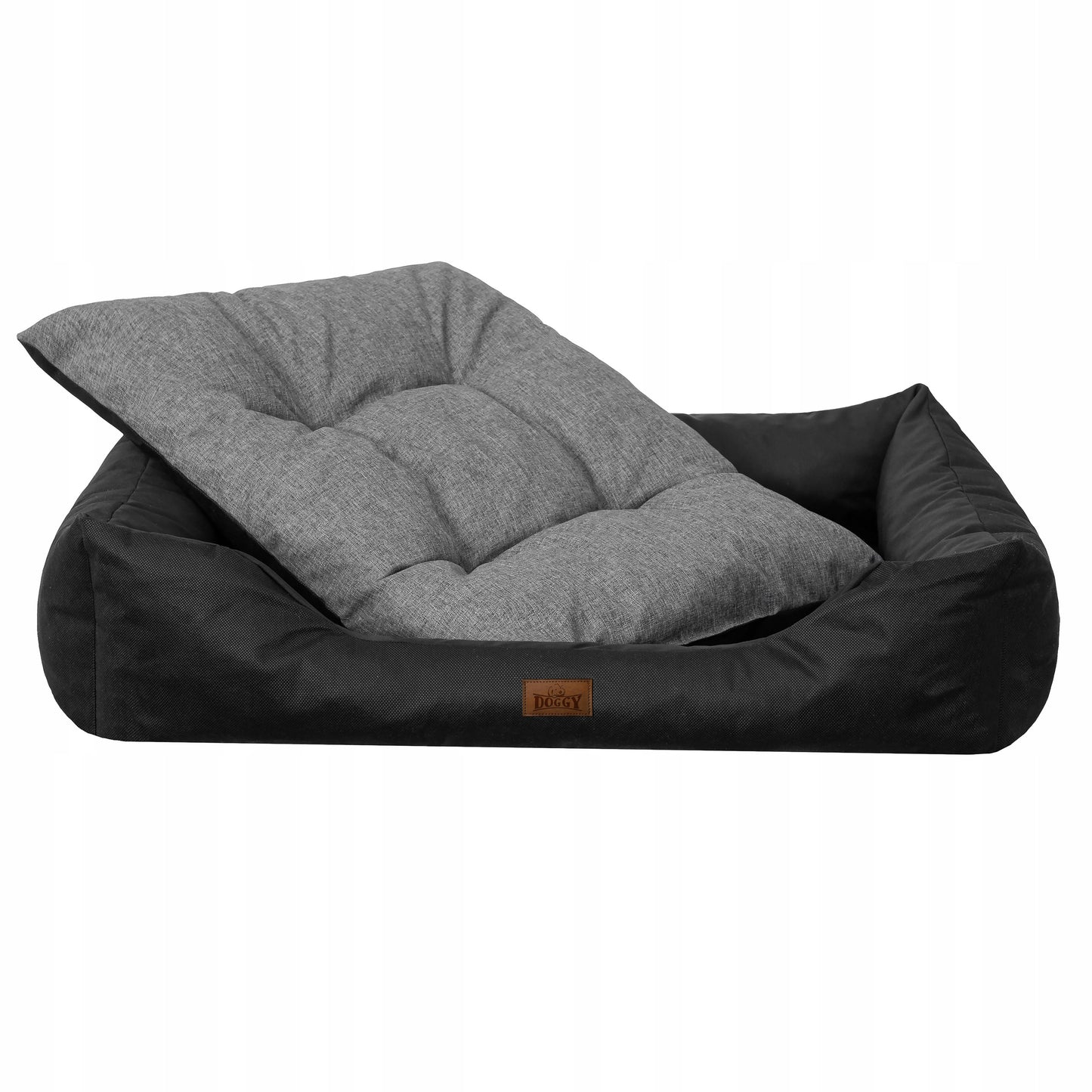 Didelis tvirtas šuns guolis Puffy XL 92x73 cm – neperšlampamas guolis Labradorui ir kitoms didelėms veislėms